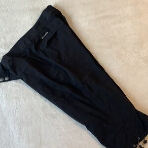 Columbia Women's Black Hiking Capris, size 10, like new
